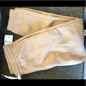 Forever 21 mustard sweat pants